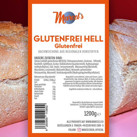 GLUTENFREI HELL mit Sauerteig