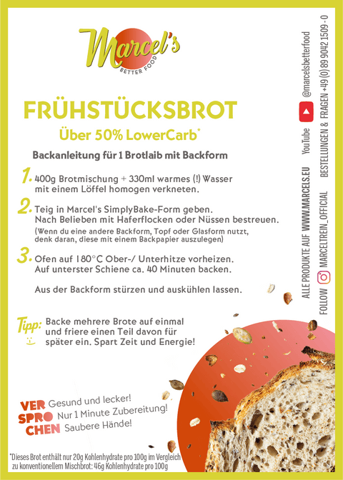 MARCELS MEISTERBROT (Keto)