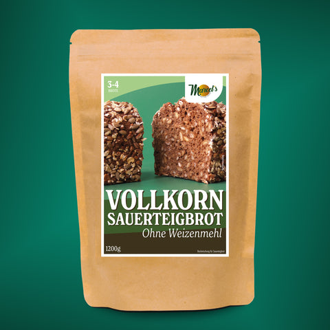 VOLLKORN-SAUERTEIGBROT ohne Weizenmehl