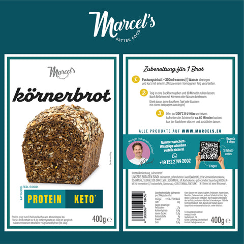 Ketobrot-Probierpaket 3x400g