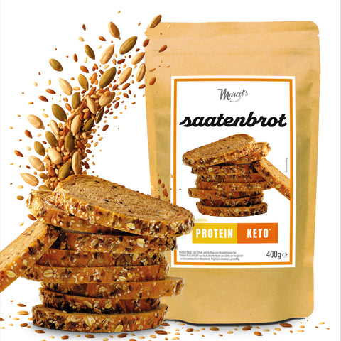 GOLDENES SAATENBROT (Keto) Probiergröße