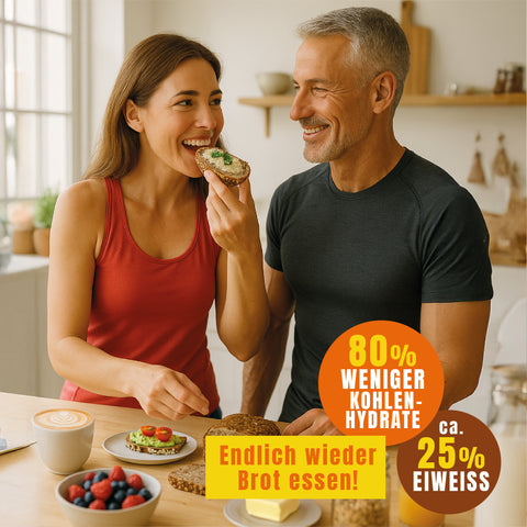 GOLDENES SAATENBROT (Keto) Probiergröße