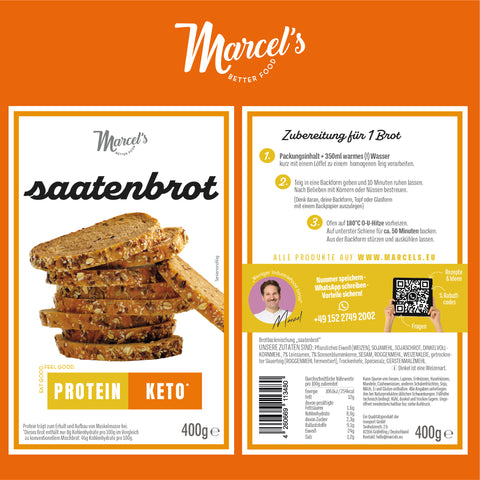 Ketobrot-Probierpaket 3x400g