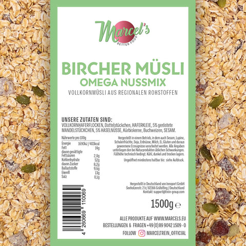 BIRCHER MÜSLI Omega Nussmix