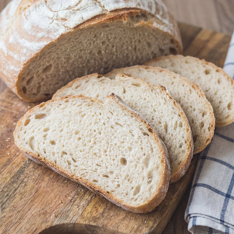 PAN DE SUERO DE LECHE Pan de masa madre sin harina de trigo 