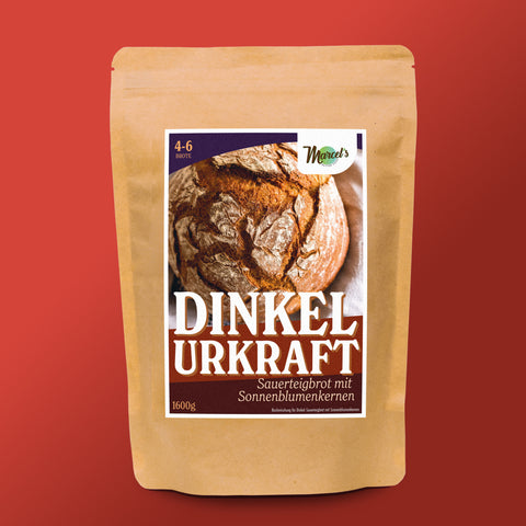 Startset: Dinkel-Sauerteigbrote + E.A.S.Y.-Backhelfer, 4tlg