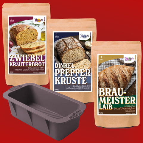 Feurige Dinkelbrot-Genussbox
