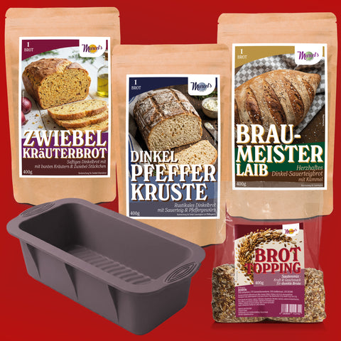 Feurige Dinkelbrot-Genussbox