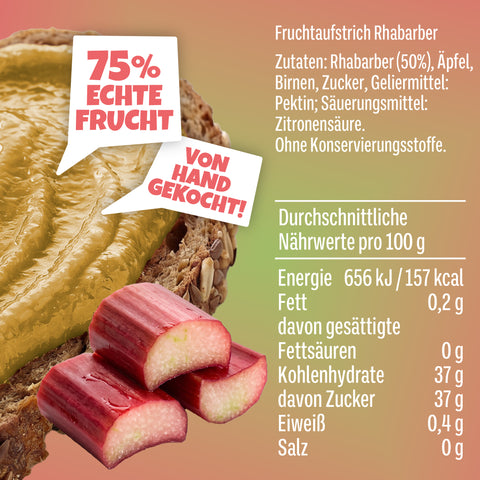 Fruchtaufstrich Rhabarber