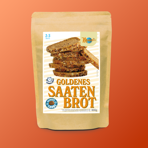 GOLDEN SEED BREAD with Nutty Sesame (Keto) 