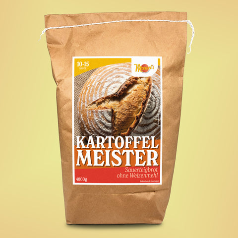 POTATO BREAD without wheat flour 