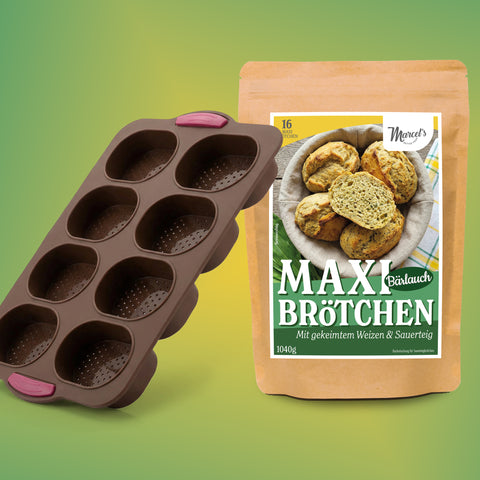Maxi-Brötchen Bärlauch Set