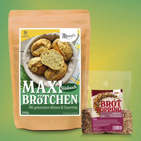 Maxi-Brötchen Bärlauch Set