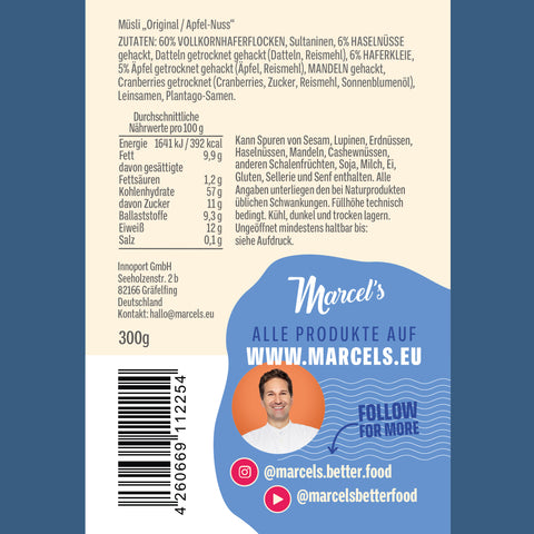 ORIGINAL BIRCHER MUESLI Very Berry 