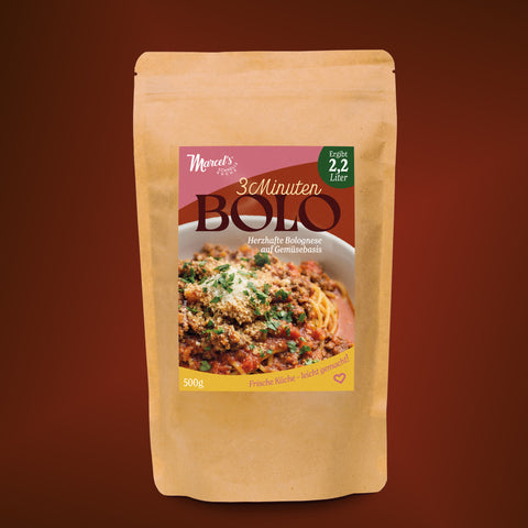 Schnelle Bolognese 100% pflanzlich