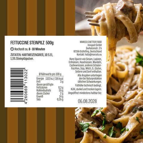 Fettuccine Steinpilz