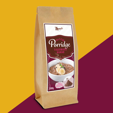 HOT & COLD PORRIDGE  Tigernut+Cocoa