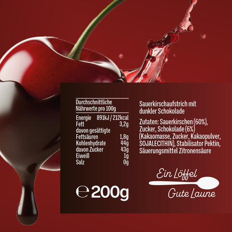 PRALINÉE CREME Kirsche-Schokolade