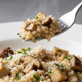 Marcel's Steinpilz-Risotto – Gericht, Detailansicht