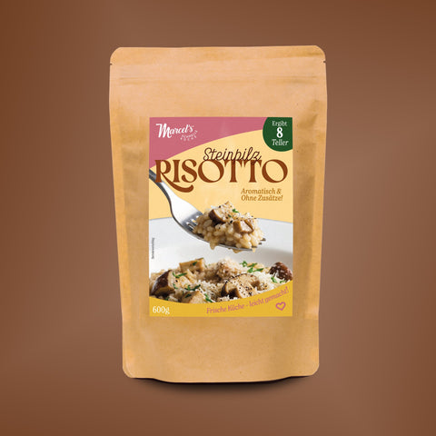 Marcel's Schnelle Küche Steinpilz-Risotto, 600 g Beutel – Vorderseite