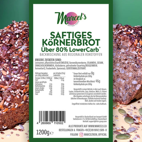 SAFTIGES KÖRNERBROT mit Saatenmix